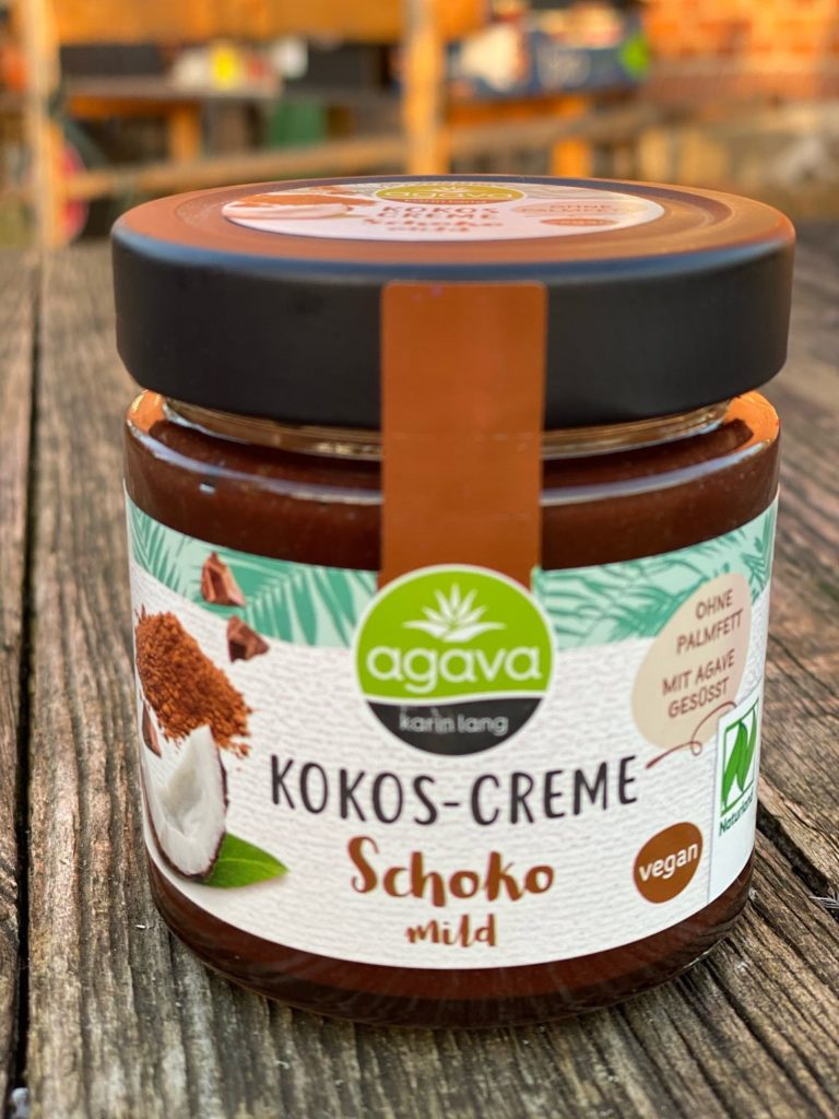 agava-kokos-creme schoko mild brotaufstrich aufstrich - LULU unverpackt