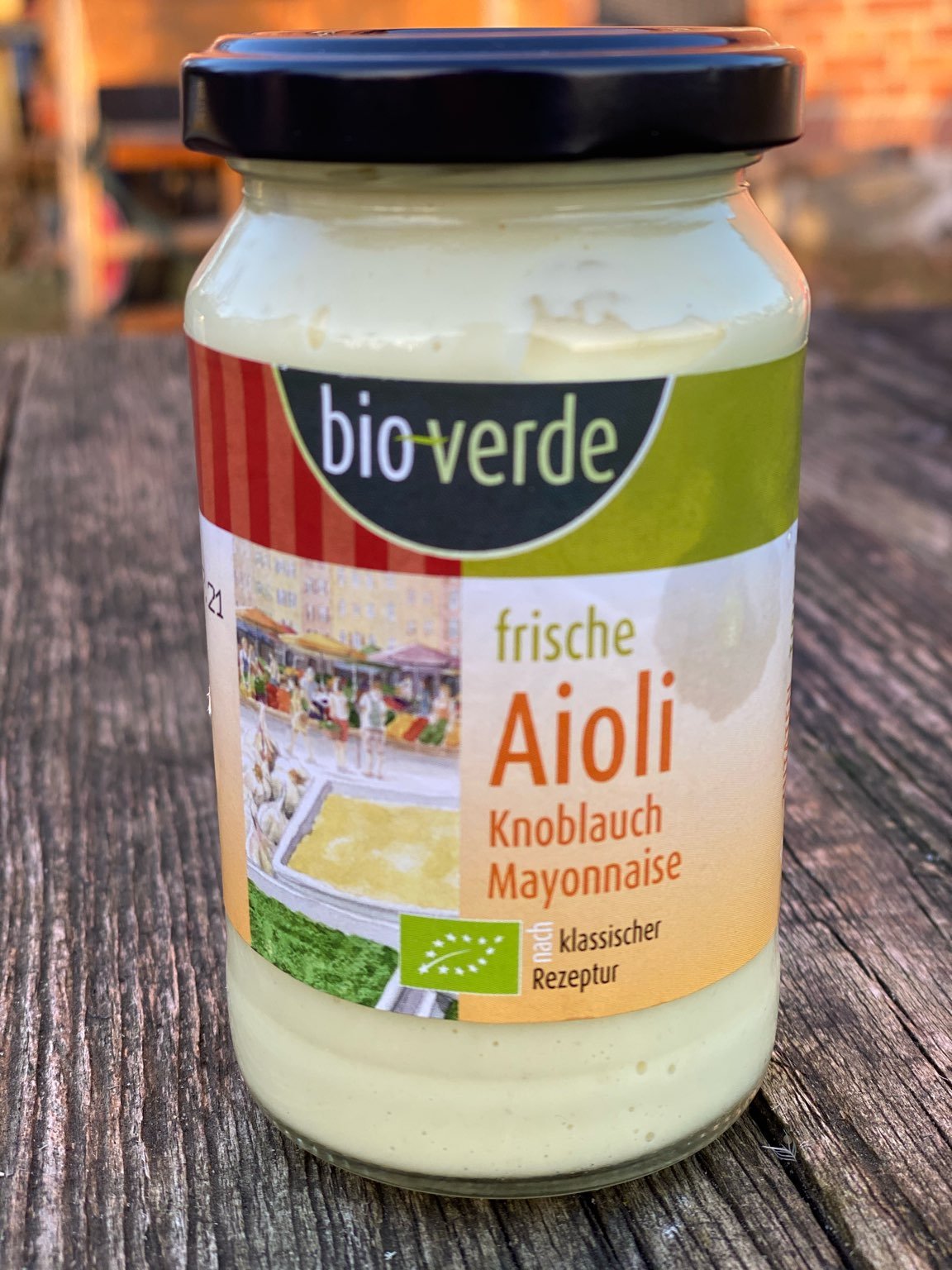 bioverde frische aioli knoblauch mayonnaise - LULU unverpackt